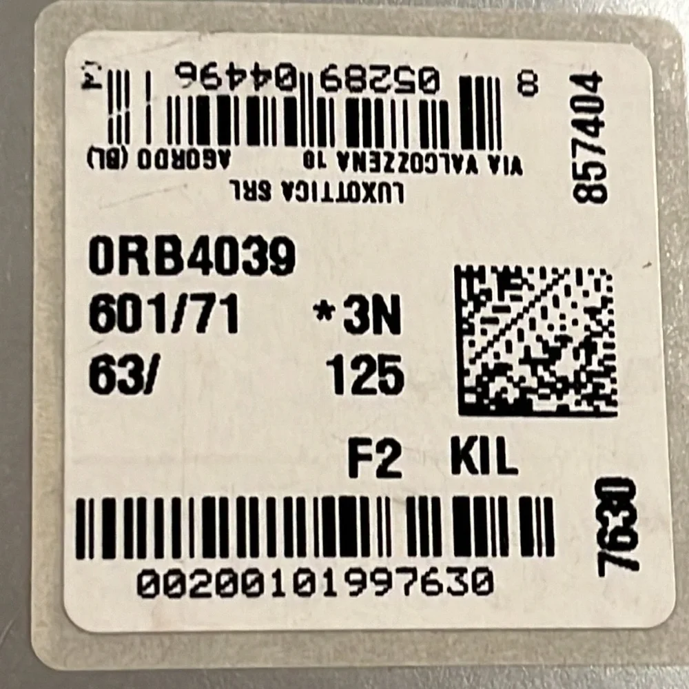 Ray-Ban this listing